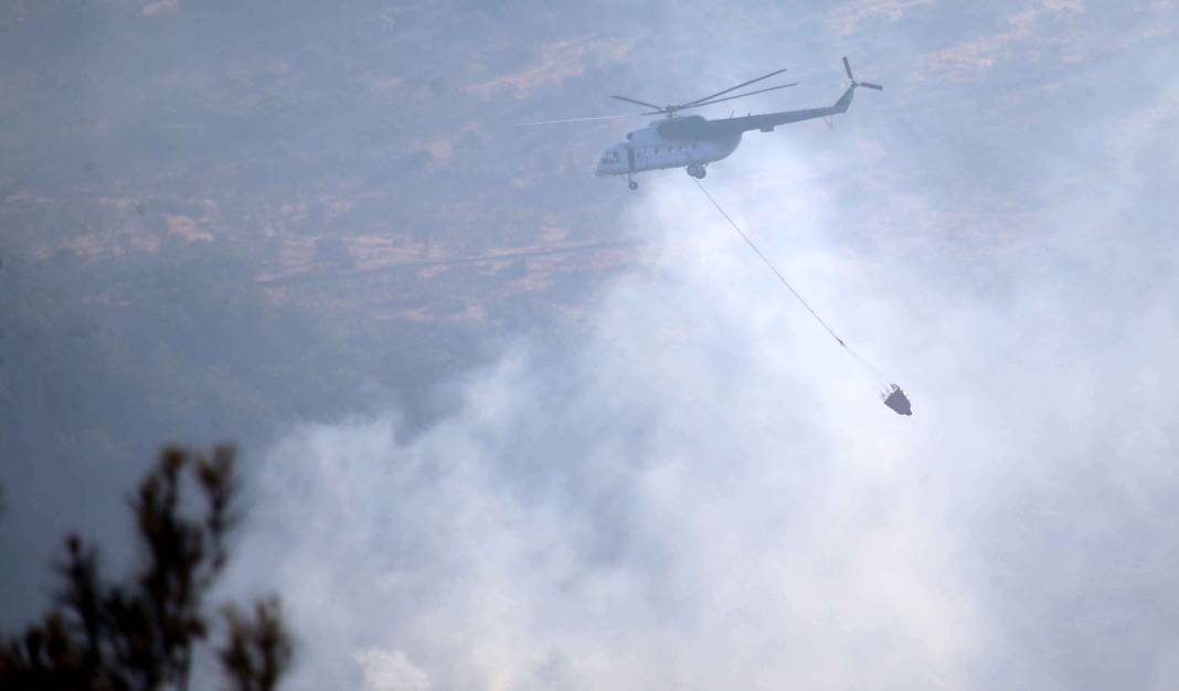 Çanakkale'deki orman yangını 39 saattir sürüyor 12